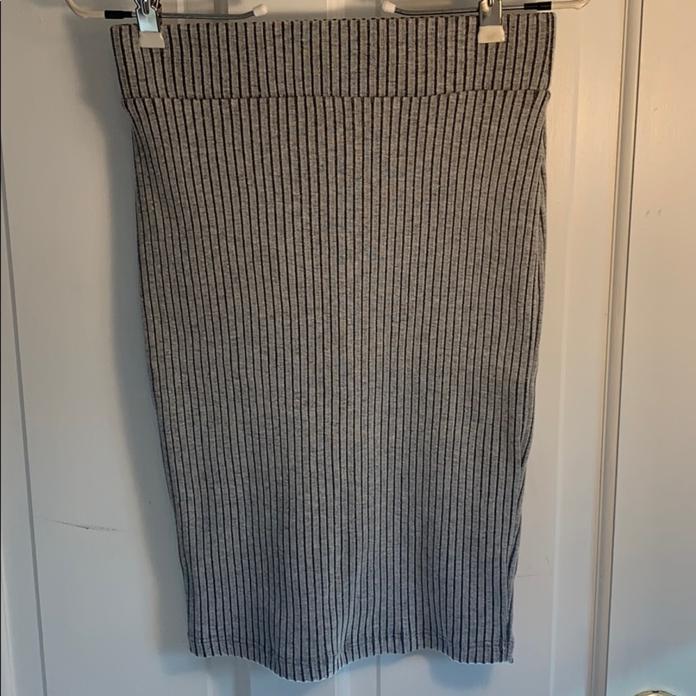 Pixley Abigail ribbed pencil skirt
